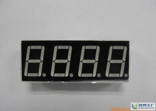 電子元器件在泛光燈中的應(yīng)用 四聯(lián)共陰數(shù)碼管SM410407K